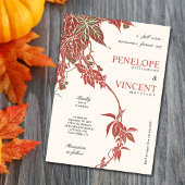 Invitation Mariage Mariage Fall in Love