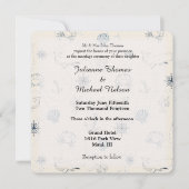 Invitation Mariage marin nautique (Devant)