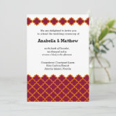 Invitation Mariage marocain (Debout devant)