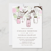 Invitation Mariage Mason Jars (Devant)