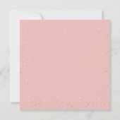 Invitation Mariage Mauve Floral Rustique (Dos)