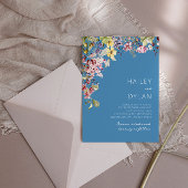 Invitation Mariage Meadow Fleur sauvage Boho Watercolor