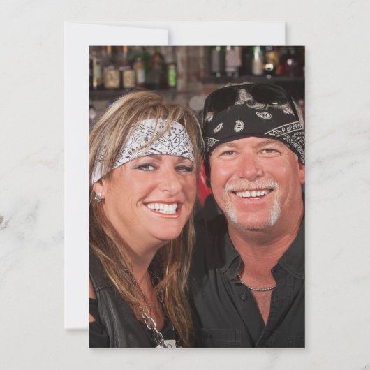 Invitation Mariage mécanique de moto rétro anniversaire (Dos)