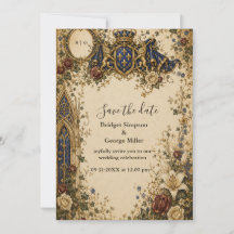 Mariage Médiéval Royal Gothique Celtique Monogramm