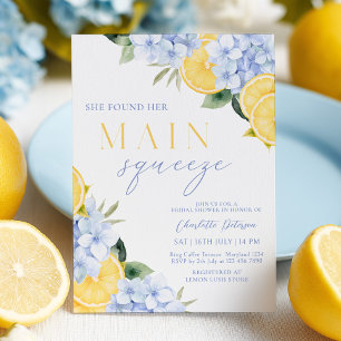 Invitation Mariage Méditerranéen au Citron