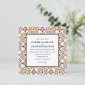 Invitation Mariage méditerranéen VD (Debout devant)