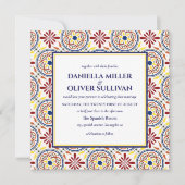 Invitation Mariage méditerranéen VD (Devant)