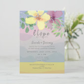 Invitation Mariage Micro Aquarelle (Debout devant)