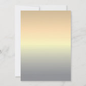 Invitation Mariage Micro Jaune et Gris (Dos)