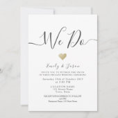 Invitation Mariage Micro Moderne (Devant)