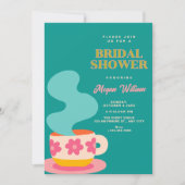 Invitation Mariage mignon avec tasse (Devant)