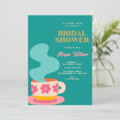 Invitation Mariage mignon avec tasse (Debout devant)