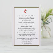 Invitation Mariage Militaire Méthodiste (Debout devant)