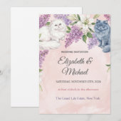 Invitation Mariage Minimaliste (Devant / Derrière)