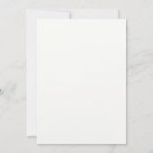 Invitation Mariage minimaliste botanique ROWAN (Dos)