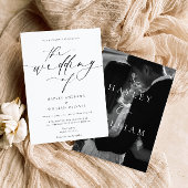 Invitation Mariage minimaliste Ellesmere