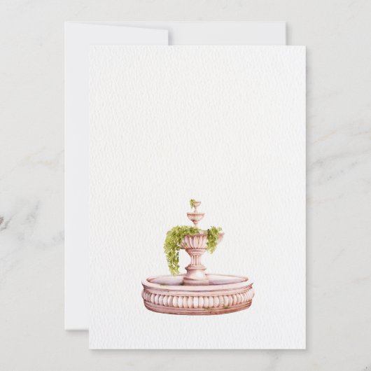 Invitation Mariage minimaliste et élégant (Dos)