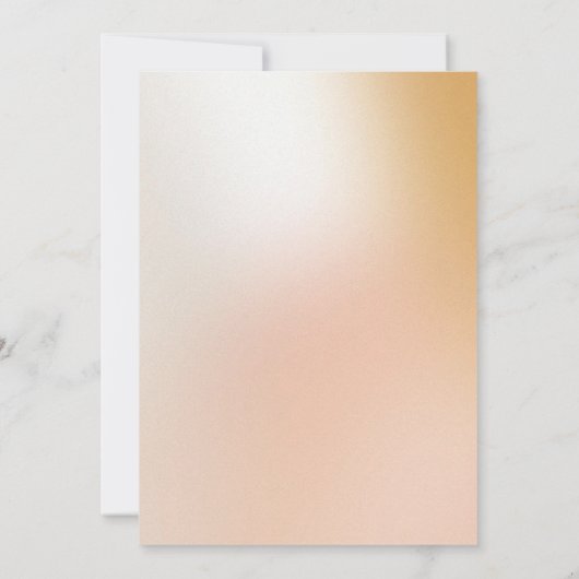 Invitation Mariage minimaliste Ombre (Dos)