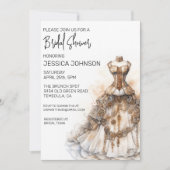 Invitation Mariage Minimaliste Steampunk Moderne (Devant)