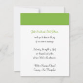 Invitation mariage moderne (Devant)