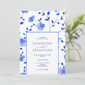 Invitation Mariage moderne élégant (Debout devant)