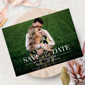 Invitation Mariage Moderne Et Design Enregistrer La Date Phot