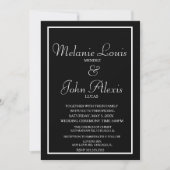 Invitation Mariage Moderne Gras Couleurs Abstraites Jaune Cor (Devant)