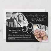 Invitation Mariage Moderne Luxueux 59 Ans (Devant)