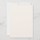 Invitation Mariage Moderne & Minimaliste Boho Terracotta (Dos)