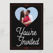 Invitation Mariage Moderne Minimaliste Modifiable (Dos)