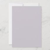 Invitation Mariage Moderne Pétale Magenta Cobalt (Dos)