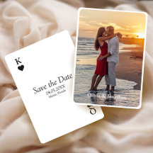 Mariage moderne simple Enregistrer la date