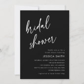 Invitation Mariage moderne tout-en-un avec code QR pour la fê (Devant)
