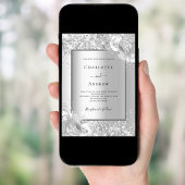 Invitation Mariage monochrome