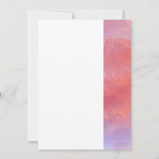 Invitation Mariage Monogramme moderne (Dos)