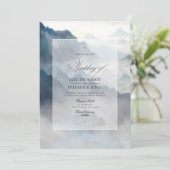 Invitation Mariage montagnard (Debout devant)