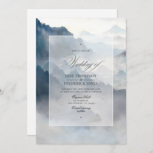 Invitation Mariage montagnard