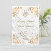 Invitation Mariage musulman musulman musulman musulman musulm (Debout devant)