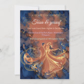 Invitation Mariage Mystique au Clair de Lune (Devant)