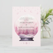 Invitation Mariage mystique de la lune de croissant (Debout devant)