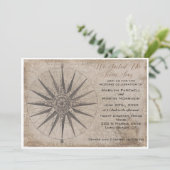 Invitation Mariage nautique (Debout devant)