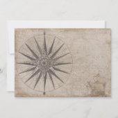 Invitation Mariage nautique (Dos)