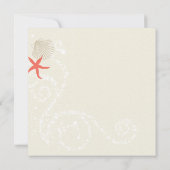 Invitation Mariage nautique bleu marine (Dos)