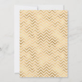 Invitation Mariage Nautique Or (Dos)