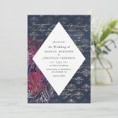Invitation Mariage nautique vintage (Debout devant)