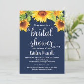 Invitation Mariage Naval Tournesol (Debout devant)