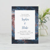 Invitation Mariage Nébuleuse Galactique (Debout devant)
