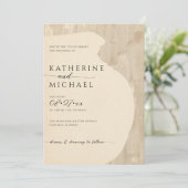 Invitation Mariage neutre (Debout devant)