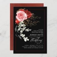 Mariage noir Eucalyptus rouge Bourgogne