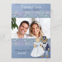 Mariage Nounours de mariée et de chambre